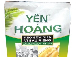 Kẹo sữa dừa vị sầu riêng Yến Hoàng