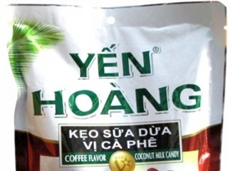 Kẹo sữa dừa vị cà phê Yến Hoàng